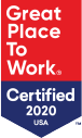 Great Place to Work Certified 2020